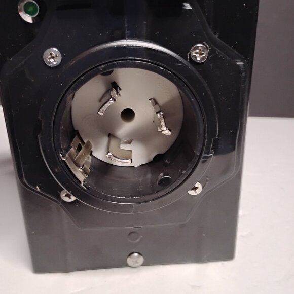 INTERTEK 50 Amp Generator Inlet Box 125/25c Volt RV/EV X1S250PC SS2-50P - Picture 10 of 15